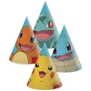 Pokemon Partyhatter, 6 stk.