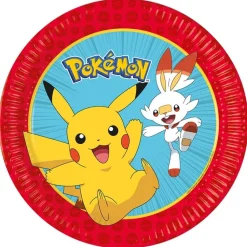 Pokemon Tallerkener, 8 stk.