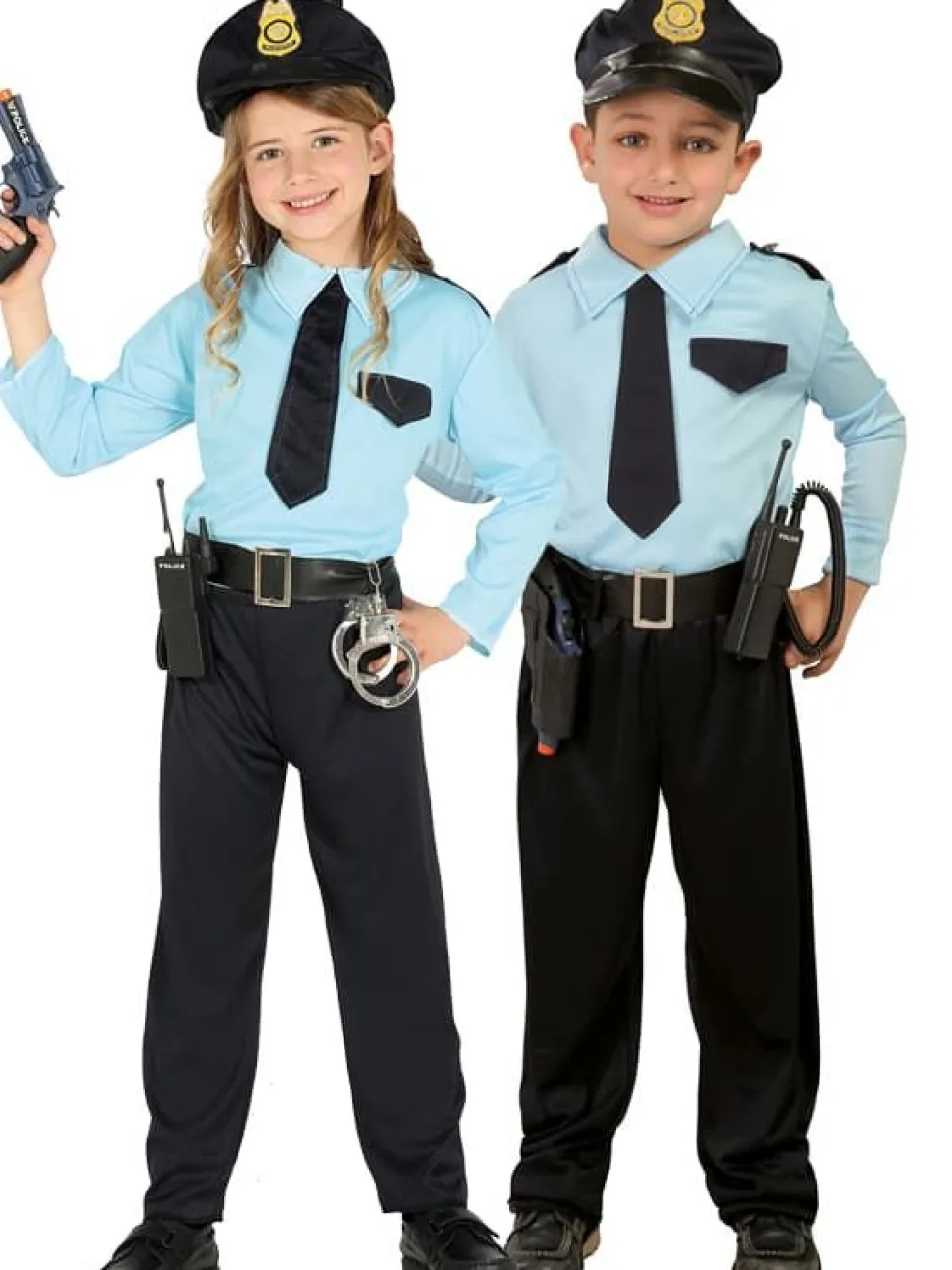 Politiuniform Barnekostyme