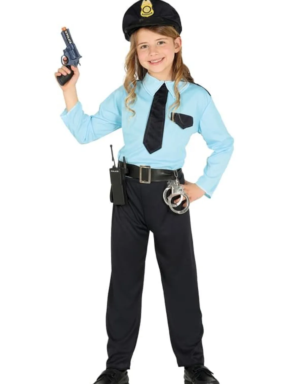 Politiuniform Barnekostyme