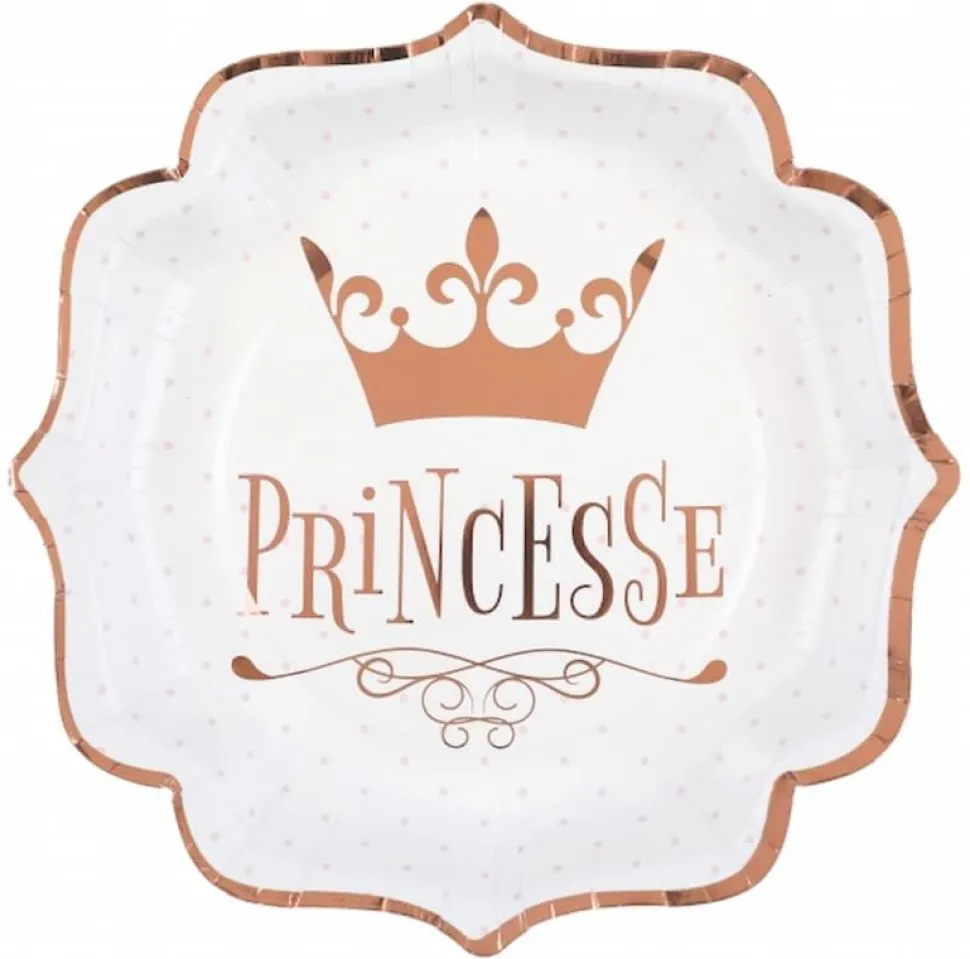 Princesse Tallerkener, 10 stk
