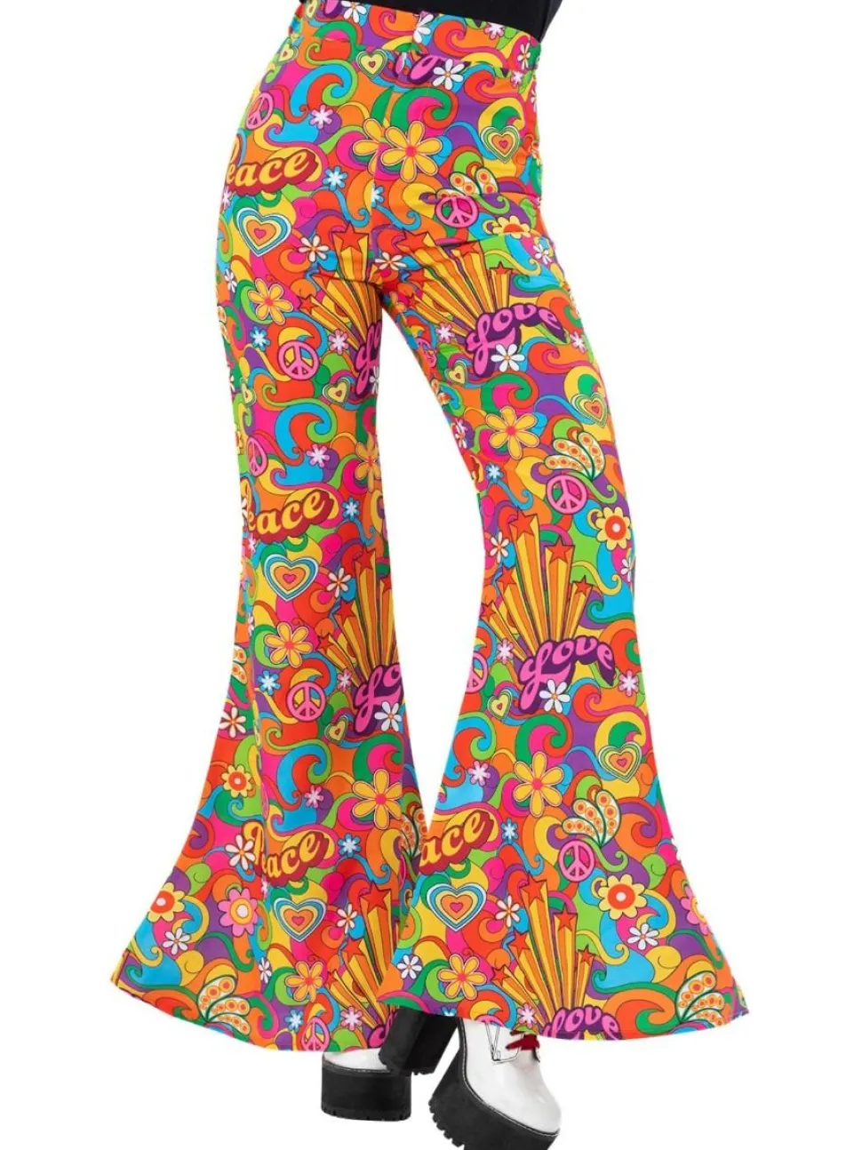Rainbow Peace Slengbukser til dame