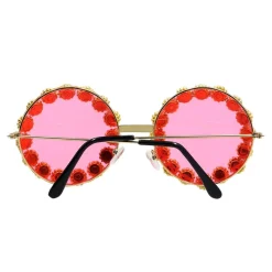 Rosa Hippie Briller Crystal