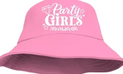 Rosa Party Girls bøttehatt