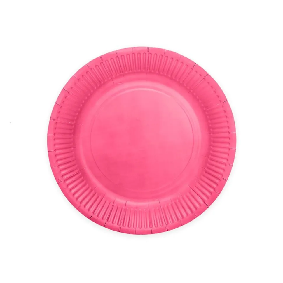 Rosa Tallerkener 8 stk
