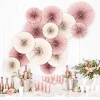Rosetter Beige, 3 stk