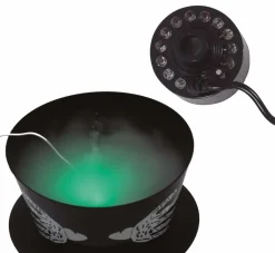 Røykmaskin med LED