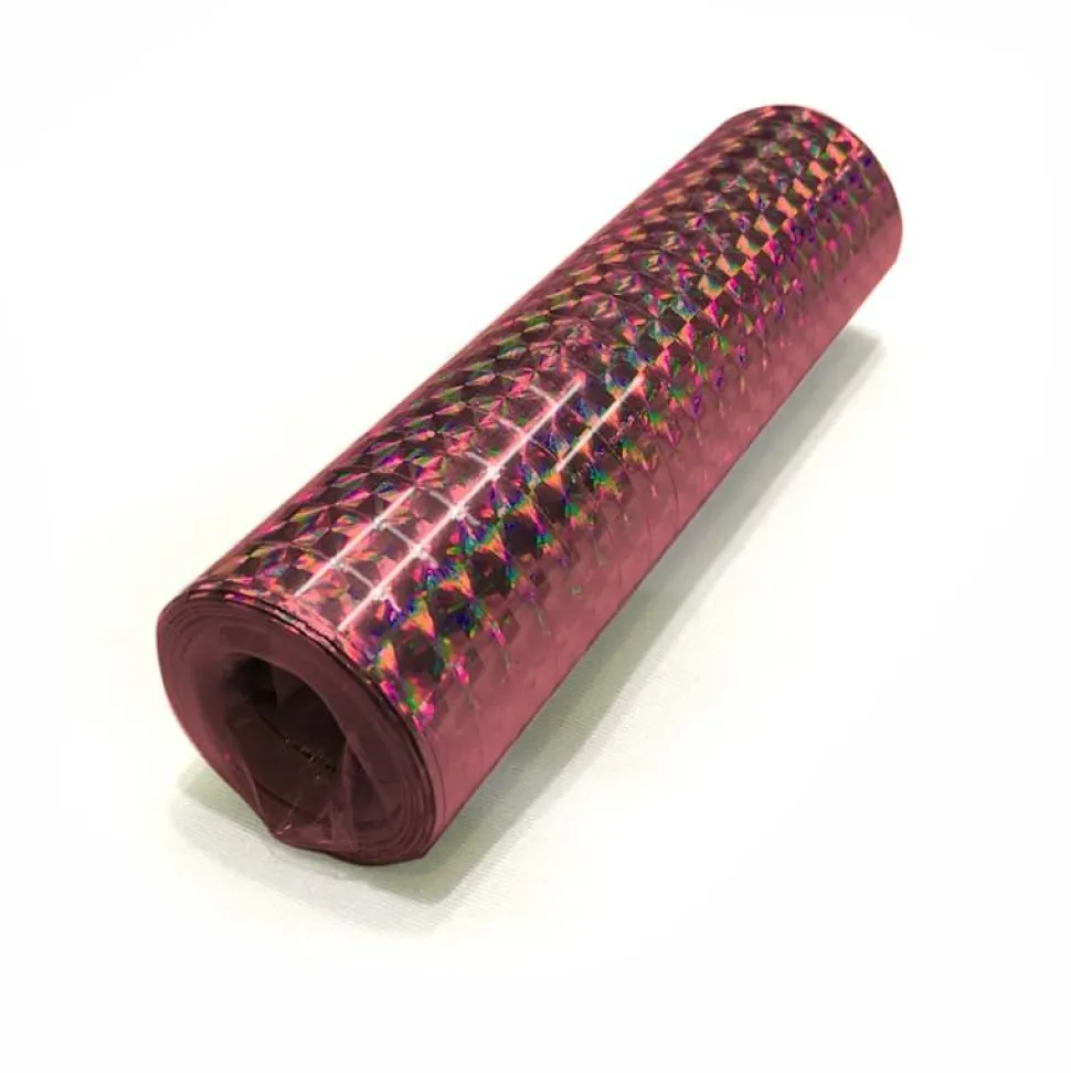 Serpentiner Holografisk Lys Rosa