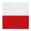 Servietter Polske flagg, 20 stk