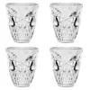 Shotglass Hodeskalle Plast, 4 stk