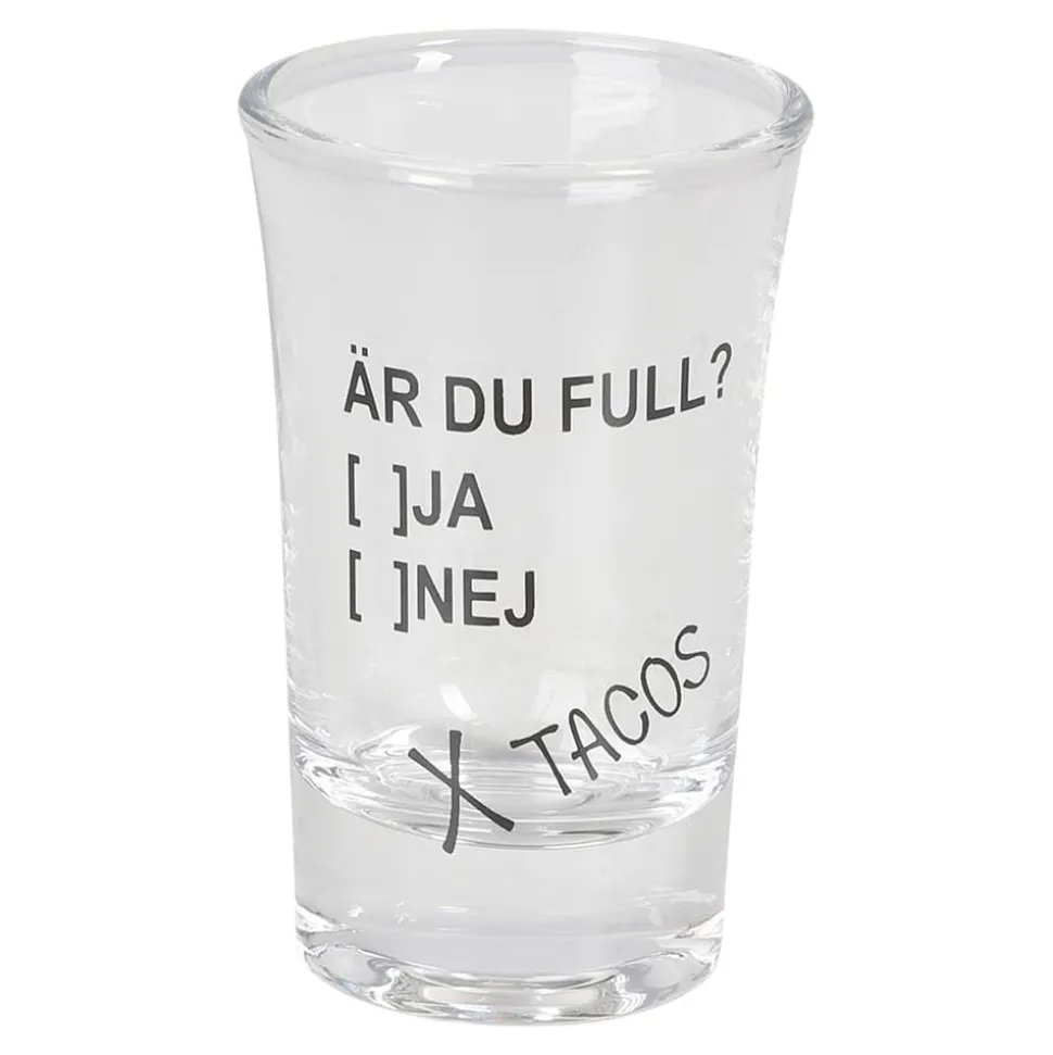 Shotteglass Er du full