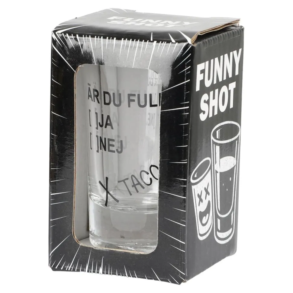 Shotteglass Er du full