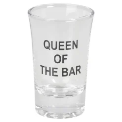 Shotteglass Queen of the bar