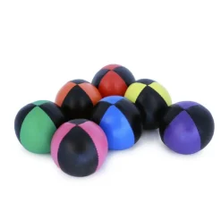 Sjongleringsball 110g 2 farget sort