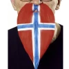 Skjegg i flaggfarge Norge