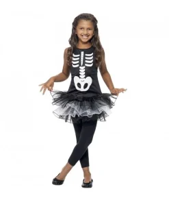 Skjelett tutu kostyme