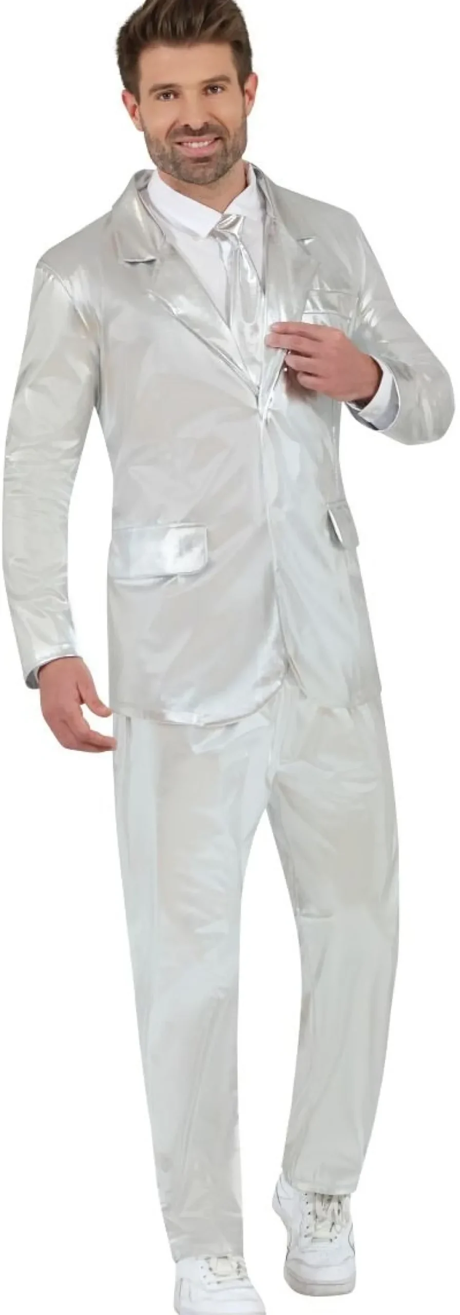 Sølv dress til herre