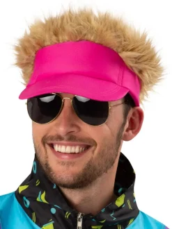 80's Neon Rosa Hatt