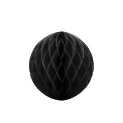 Sort Honeycomb ball, 20cm