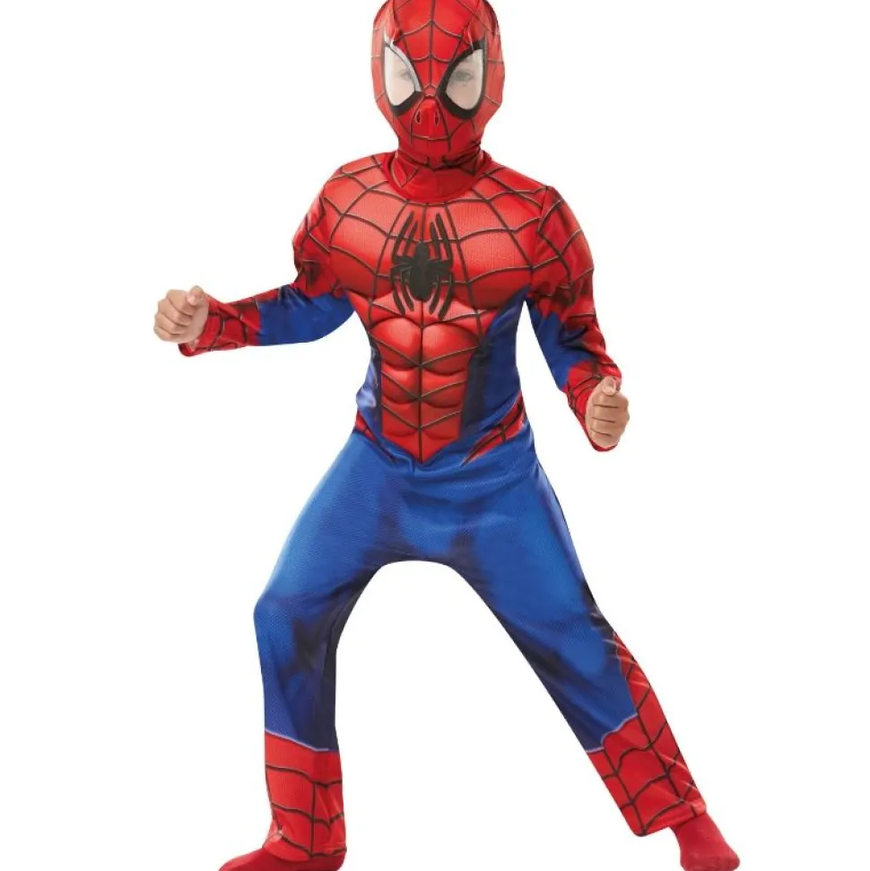 Spider-Man m/ Muskler, Barnekostyme