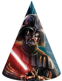 Star Wars Galaxy Partyhatter 6 stk