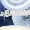 1st Birthday Kaketopper Sølv