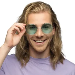 Store Grønne Hippie Briller