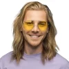 Store Gule Hippie Briller