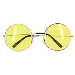 Store Gule Hippie Briller