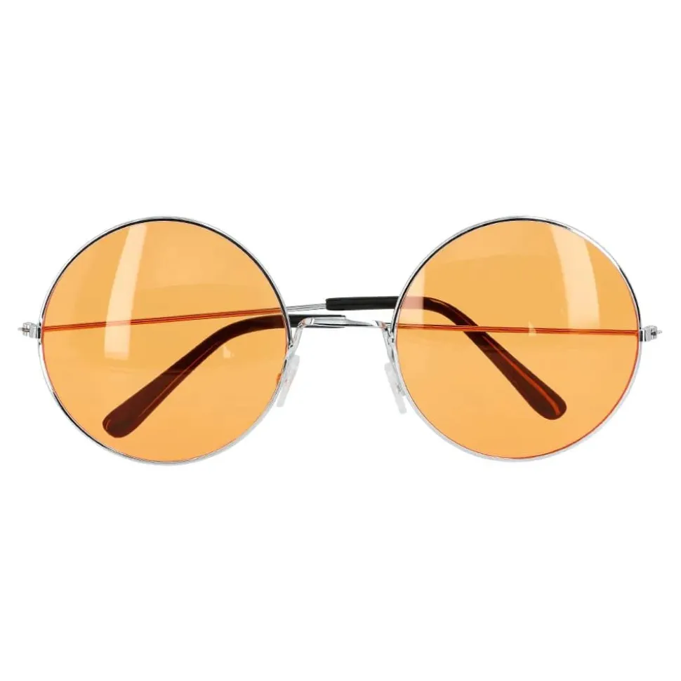 Store Orange Hippie Briller