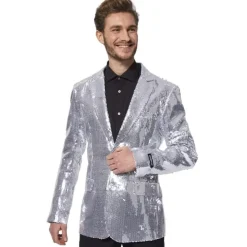 Suitmeister Sequins Silver