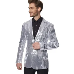 Suitmeister Sequins Silver