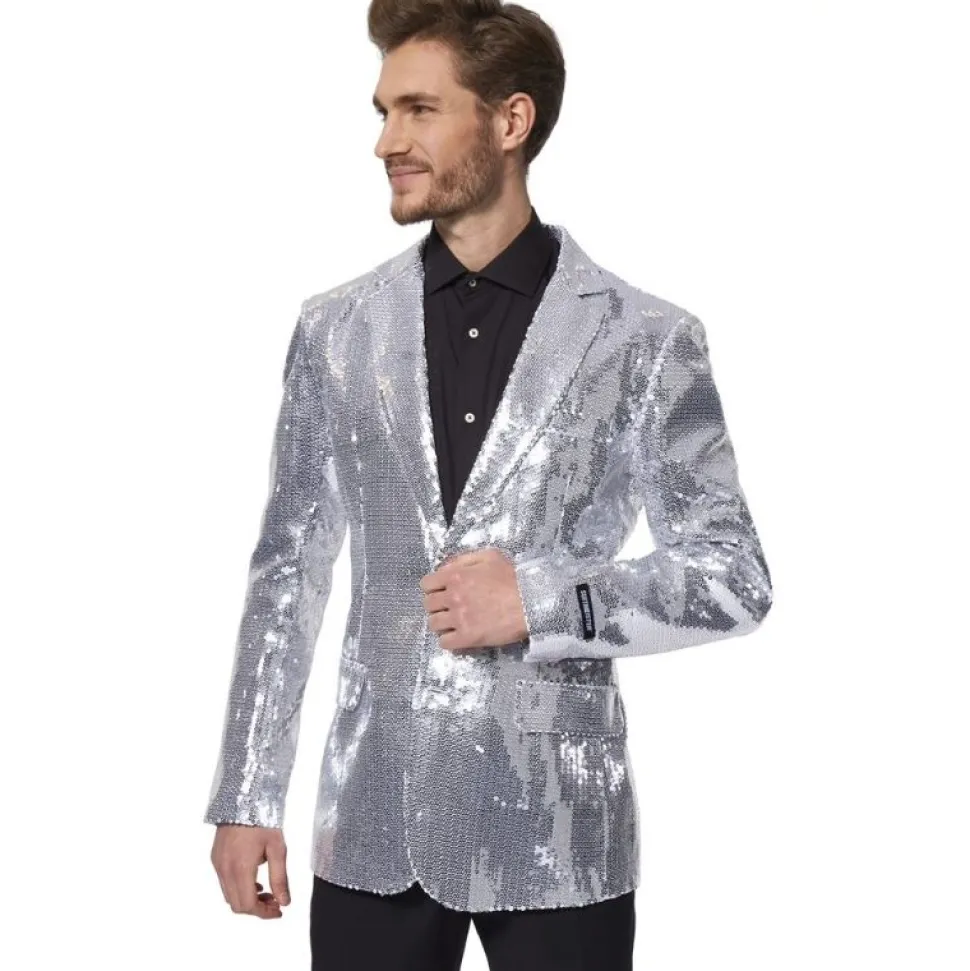 Suitmeister Sequins Silver