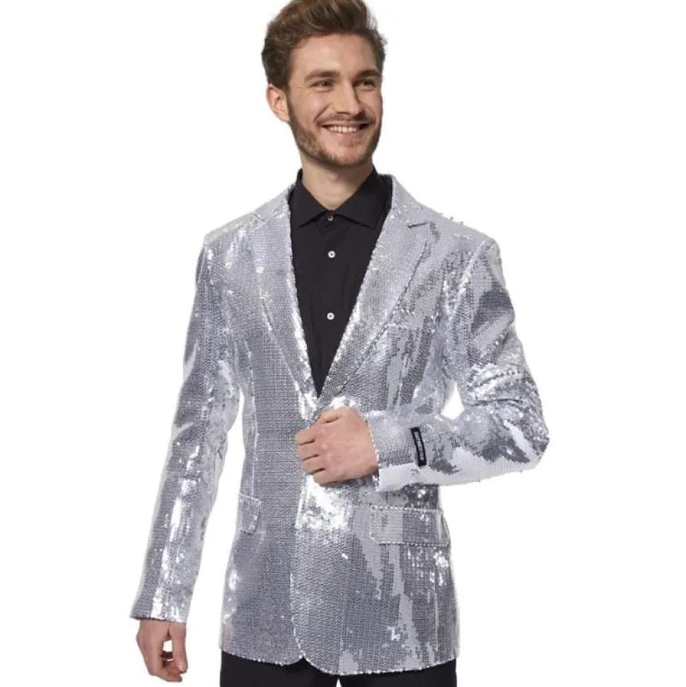 Suitmeister Sequins Silver