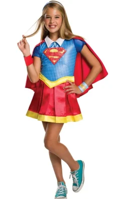 Supergirl Deluxe barnekostyme