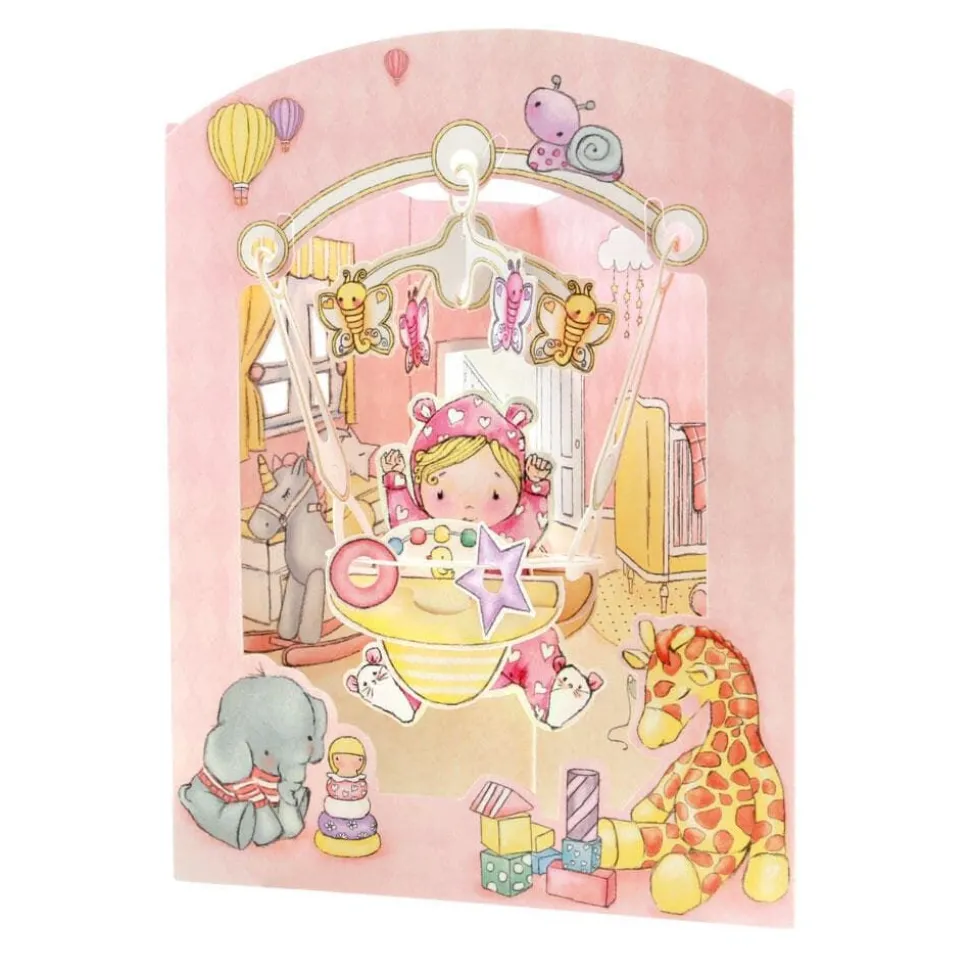 Swing Cards, Baby Rosa
