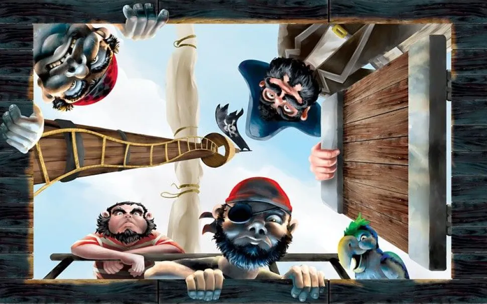 Takdekorasjon, vindu, Pirate