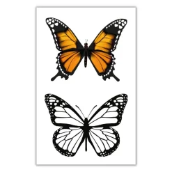 Tattoo Sommerfugl