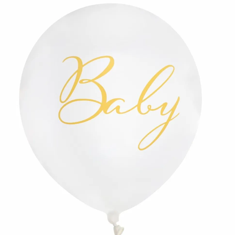 Teddybjørn latex ballonger 6stk