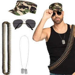 Tilbehørssett Soldat, 4 deler