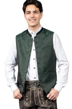 Trachten vest Maximilian Grønn & Sort