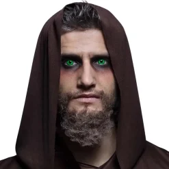 Ukeslinser Occultist, Grønn med Sort Ring