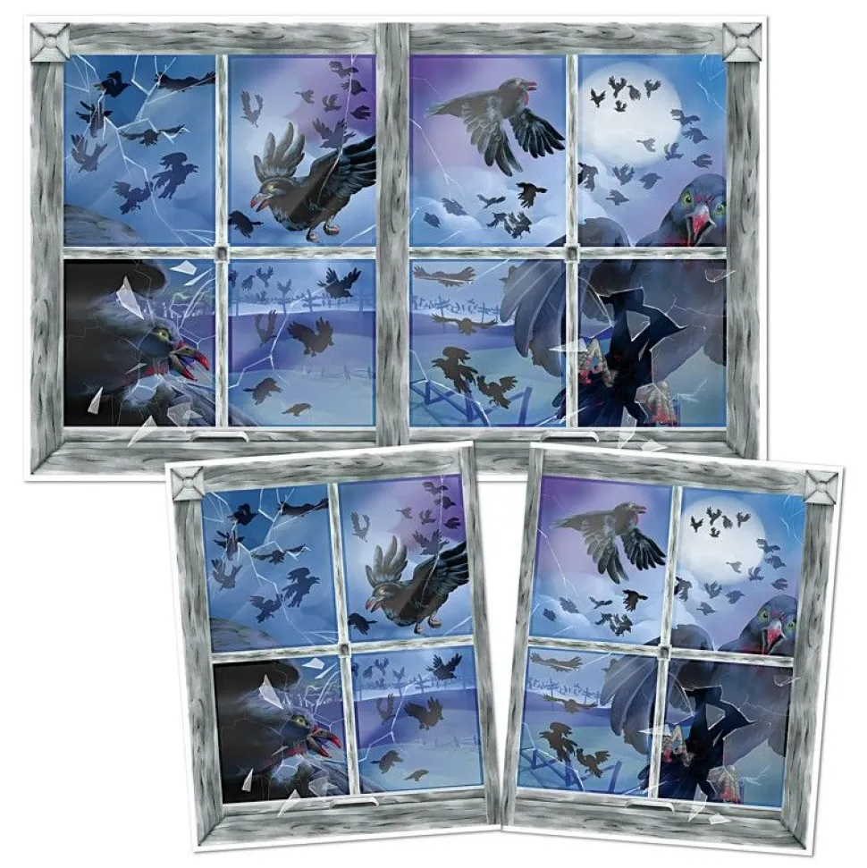 Vegg/vindu dekorasjon, Bird Attack
