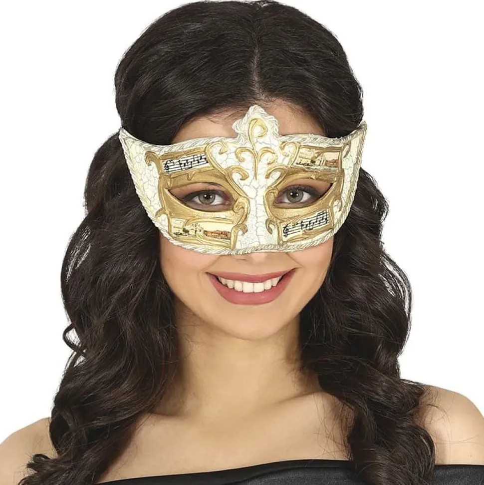 Venetiansk Maske med Noteark