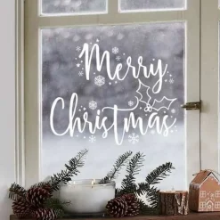 Vindusklistremerke Merry Christmas
