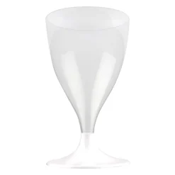 Vinglass 20cl hvit, 10stk