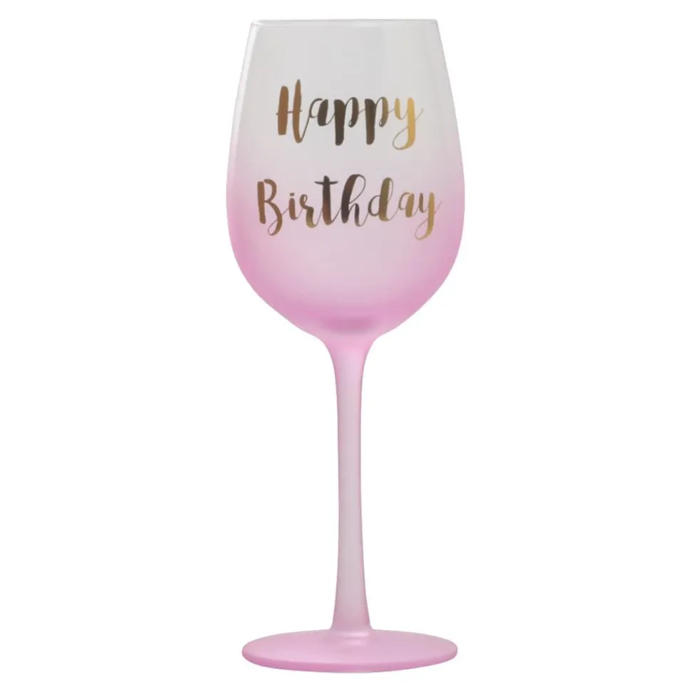 Vinglass, Rosa Happy Birthday