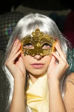 Øyemaske Karnival Gull