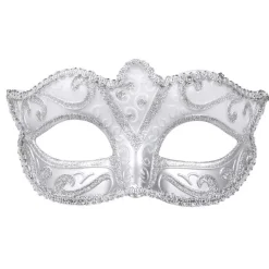 Øyemaske Venice Felina Sølv