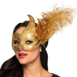 Øyemaske Venice Prezioso Gull